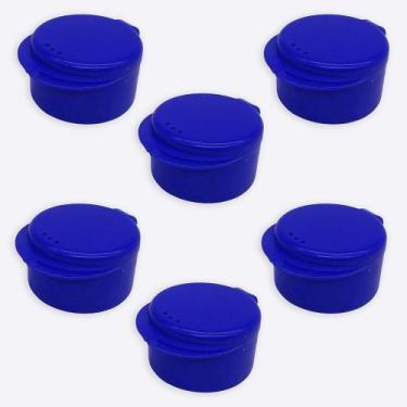 Imagem de Kit 6 Potes de Plástico com Tampa para Doces e Lembrancinhas - Piter P