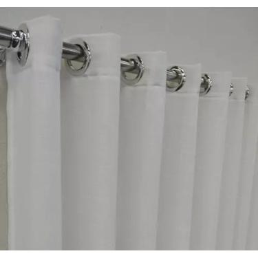 Imagem de Cortina Para Sala Linho E Microfibra 3,00x2,50 Argola - Salvatex Confe