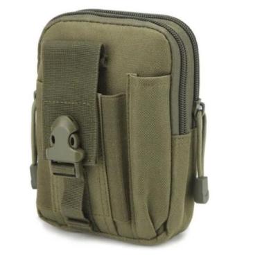 Imagem de Bolsa com alça porta treco pochete tático porta celular mochila de cin