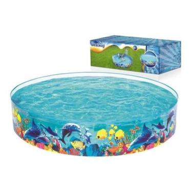 Imagem de Piscina Semi Rígida Infantil Aquário 2074L -  Bestway BST-091