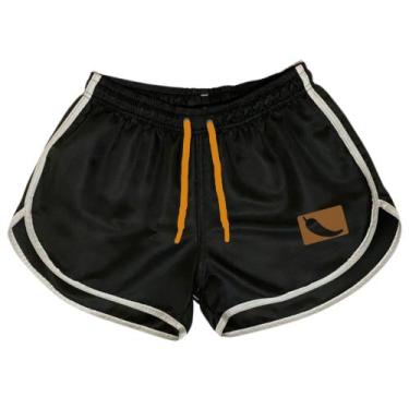 Imagem de Short Feminino Praia Piscina Verão Estampado Reforçado Com Bolso - Use