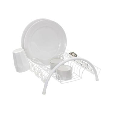 Imagem de Escorredor de Louças Cama com Porta Copo Em Aço - METALURGICA METALTRU