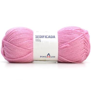 Imagem de Fio Sedificada 100g - Acrílico e Lã Natural - Pingouin, 2310 ROSA
