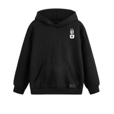 Imagem de Blusão Moletom Canguru Cacto Infantil Personalizado com Capuz e Bolso 