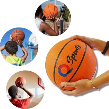 Imagem de Bola De Basquete Basketball Tamanho Padrão Oficial Nº 7 Top Borracha Reforçada