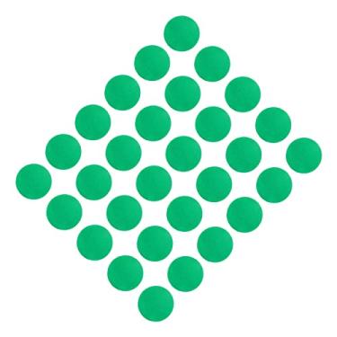 Imagem de 30 Bolas de Espuma Eva de 21 5mm, Bolas de Prática de Espuma Macia para Treinamento Interno e Externo, Amarelo G Enquanto Sua Construção Garante o Uso (Verde)