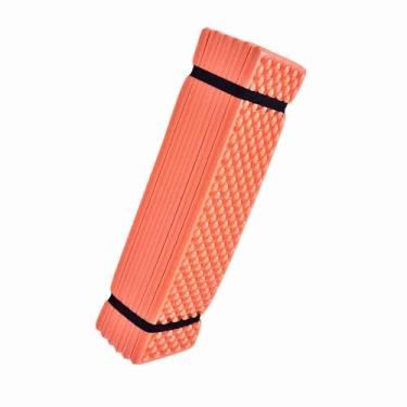 Imagem de ESTEIRA DE CAMPING DE ESPUMA COLCHÃO IMPERMEÁVEL BARRACA DE PRAIA DOBRÁVEL PARA IOGA CAMPING XPE MATERIAL (Laranja)