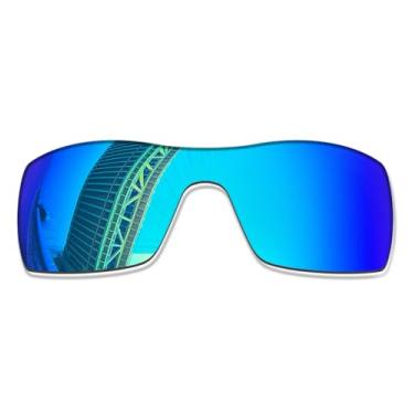 Imagem de LenzProse Lentes de reposição polarizadas de 1,5 mm para óculos de sol Oakley Batwolf OO9101, antirarranhões | Ajuste perfeito