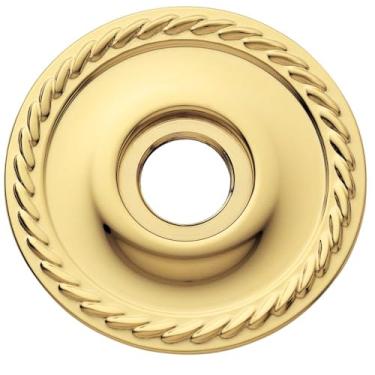 Imagem de Baldwin 5004 pares de rosetas de propriedade para funções de passagem, latão polido vitalício