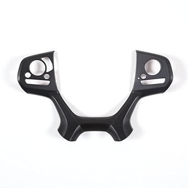 Imagem de Decoração de carro para Honda Pilot 2019-2022/Honda Passport 2019-2023, acessórios de proteção de acabamento de painel de console central ABS, com botão de aquecimento (preto fosco)