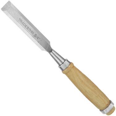 Imagem de Formão Madeira Corte Entalhe Esculpir 3/4 Pol 19MM Tradestar