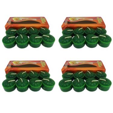 Imagem de kIT 40 Vela Rechaud Citronela, Feita Com Óleo Essencial. Repelente Contra Insetos, Aromática e Perfumada. Cheiro suave.