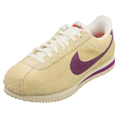 Imagem de Nike Tênis feminino vintage Cortez (FJ2530-300, clorofila/azul claro/leite de coco/vela), Musselina/leite de coco/preto/viotech, 34