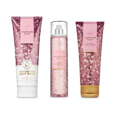 Imagem de Conjunto de presentes Bath and Body Works Champagne Toast, 3 unidades,