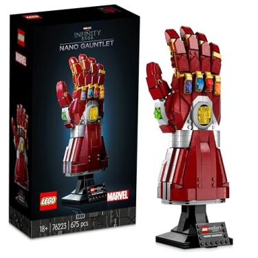Imagem de LEGO 76223 Marvel The Nano Infinity Glove, Thanos Set, Building Kit, Inifinity, Avengers Film: Endgame, Gift, for Adults