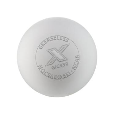 Imagem de PEARL Bolas de lacrosse sem graxa da Guardian Innovations, pacote com 50, brancas – bolas oficiais dos melhores programas, torneios e ligas da NCAA – Atende aos padrões NOCSAE e certificado