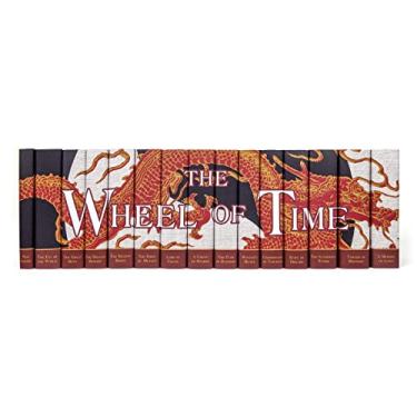 Imagem de Uma coleção Juniper Books exclusiva: The Wheel of Time Conjunto completo de livros de capa dura de 15 volumes com sobrecapa personalizada
