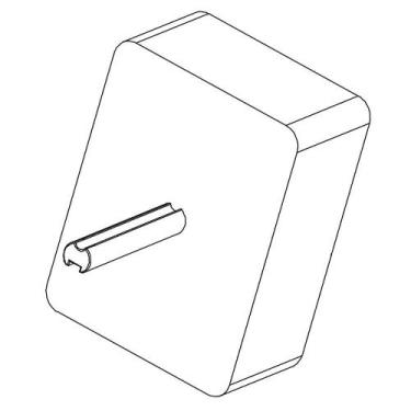 Imagem de Interruptor Duplo para Cooktop Samsung DG44-01006B - Controle de Eleme