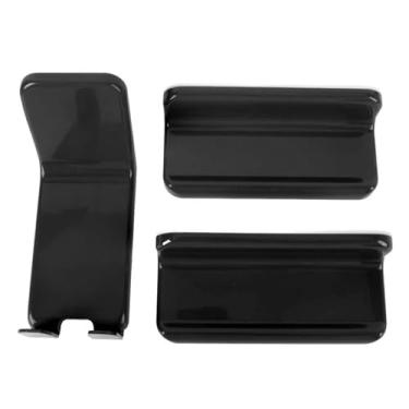 Imagem de Suporte de pedal de parede para ciclismo resistente para armazenamento interno - Longa duração - Conjunto de 3 (Preto)