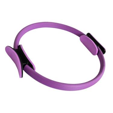 Imagem de Dynwave Pilates Anel para mulheres Toner resistência Treinamento de ginástica de ioga Equipamento Círculo de fitness Círculo de fitness Círculo de fitness, Roxo