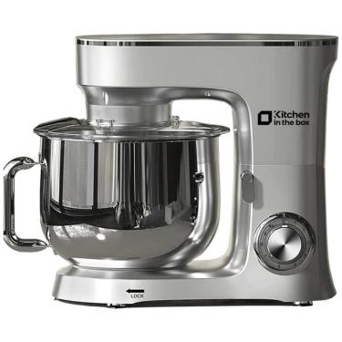 Imagem de Batedeira Kitchen in the Box, 900W 8,5 Litros Mixer Elétrica, 10 Velocidades, Cabeçote Inclinável, Gancho para Massa, Batedor de Claras