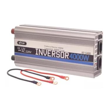 Imagem de Inversor de Energia 9,6V Para 220V 4000W (8000W Pico) - Automotivo para Carro, Caminhão e Eletrônicos (12V para 220V)