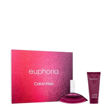 Imagem de Kit Calvin Klein Euphoria Edp Feminino 100ml + Body Lotion