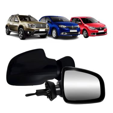 Imagem de Retrovisor Manual para Logan Duster Sandero 10 a 15 Passageiro EB668