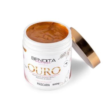 Imagem de Máscara extraordinária ouro e colágeno reconstrução 500g - Bendita Mar