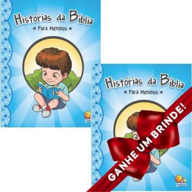 Imagem de Combo 2 Livros Histórias da Bíblia...Meninos  Ilustrada Infantil  SBN 