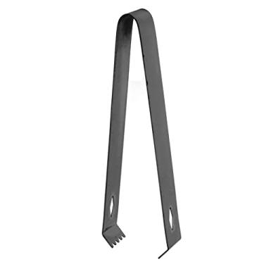 Imagem de Aço Inoxidável Pinça de Gelo, Força de Aperto Forte, Comprimento Adequado, Design Esbelto, Pinça de Cozinha Com Bordas Finas para Cafeterias de Festas de chá, Servir de Machadinha para Cubos de