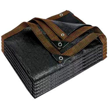 Imagem de QLOFEI Tela De Sombra 18X20 Pés Para Jardim, Proteção Solar 80% Com Ilhós, Telas Uv Estufas Plantas Pátio, Lona Malha Canil, Galinheiro, Pérgola Externa