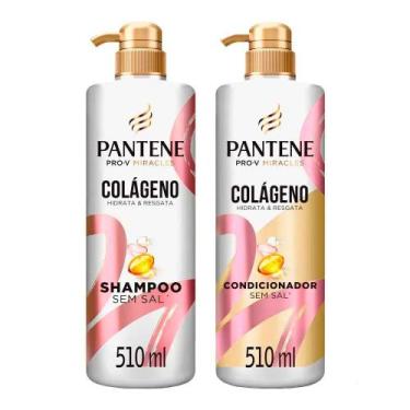 Imagem de Kit Shampoo e Condicionador Pantene Colágeno 510ml