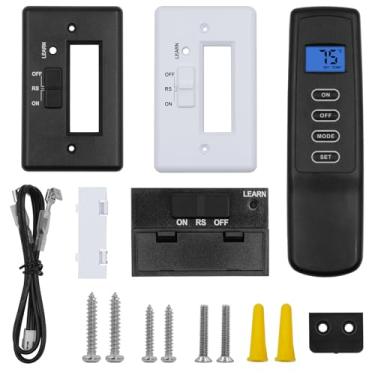 Imagem de Totalix Kit De Controle Remoto Para Lareira A Gás De Atualização, Lareiras E Fogões Com Válvula De Gás De Milivolt, Tela Lcd Com Termostato, Compatível Com Skytech, Majestic, Ambient, Monessen, Verm