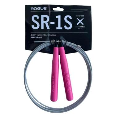 Imagem de Corda Pular Speed Rope Rogue Sr1s Pink Cross Training Original Treinos Rolamento Gym-Unissex