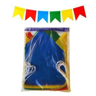 Imagem de Bandeiras de São João  Baldeirinhas Juninas  Bandeirolas Festivas - GB