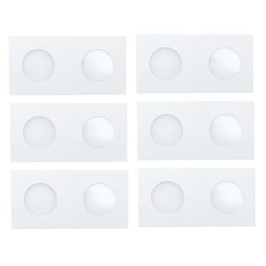 Imagem de SOWAKA 30 peças porta-moedas, papelão, moeda, porta-moedas, porta-moedas, protetor de papelão para colecionadores, serve para Dollars Penny Quarter (27,5 cm)