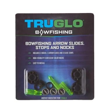 Imagem de Apex Archery TRUGLO Conjunto de corrediças/travas/entalhes de flecha (pacote com 3), preto