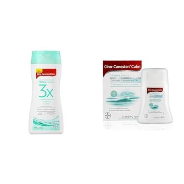 Imagem de GINO-CANESTEN Sabonete Intimo Fragrância Suave Triplo Cuidado 200ml e GINO-CANESTEN Calm Sabonete Íntimo Calmante em Gel 1 Unidade de 100ml