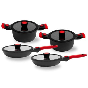 Imagem de Jogo de Panelas e Frigideiras Antiaderentes Autêntico Chef