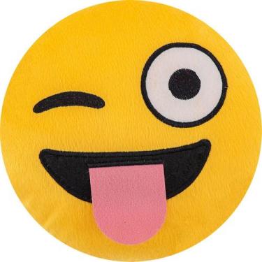 Imagem de Almofada De Emoji Pelúcia 28cm Com Enchimento 03 - Mi Amore
