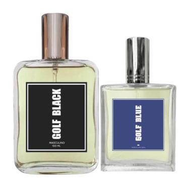 Imagem de Kit Perfume Masculino Golf Black 100ml + Golf Blue 50ml - Essência do 
