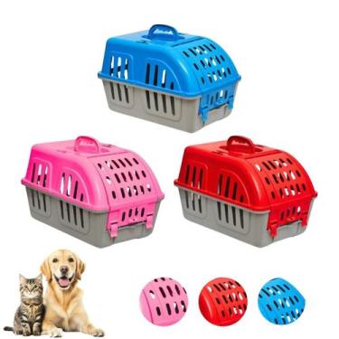 Imagem de Caixa de Transporte Pet Container Nº1 Avião Carro Onibus Metro - Caes 
