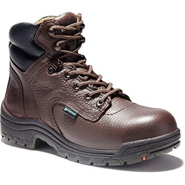 Imagem de Timberland PRO Bota feminina à prova d'água Titan, Marrom, 5.5 Wide