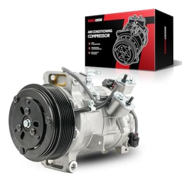 Imagem de Torchbeam Compressor AC 98588, compressor de ar condicionado automotivo compatível com Q50 2014-2015 3,7L, Q50 2016-2018 3.0T, Q50 2019-2023, Q60 2017-2018 3.0T, Q60 2018 9-2020 2