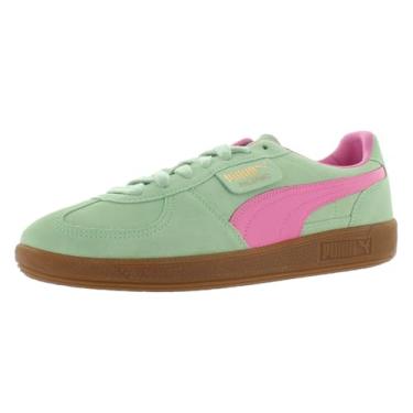 Imagem de PUMA Tênis masculino Palermo, Hortelã fresco/rosa rápido - verde, 42