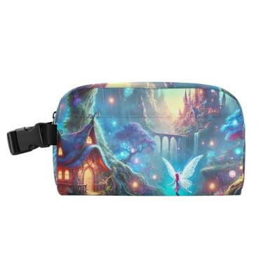 Imagem de TSENQUE Mysterious Forest Castle Fairy Lancheira para mulheres, reutilizável, meninas, lancheira, infantil, lancheira personalizada para trabalho, linda bolsa térmica para transporte de alimentos para
