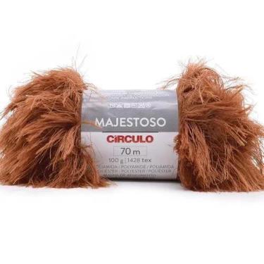 Imagem de Novelo de Fio/Lã Circulo MAJESTOSO 100g Tex 1428 70m Poliamida/Poliest