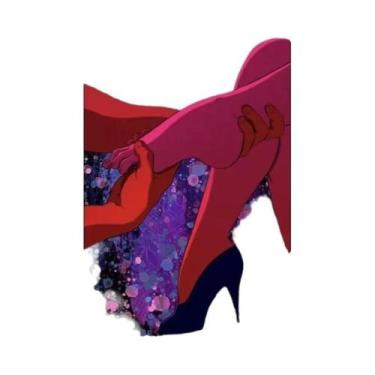 Imagem de Impressão De Arte Abstrata Sensual De Mulher Nua, Decoração De Parede 