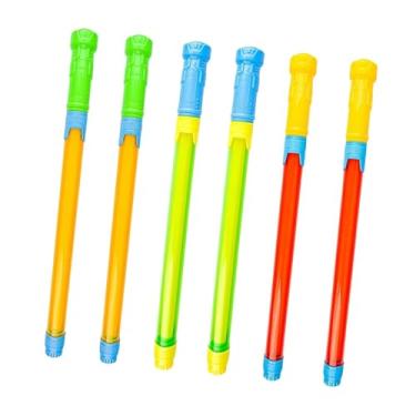 Imagem de YIJU Brinquedo de esguicho de água telescópico de 16,5 a 27 polegadas, versátil para crianças, brinquedo de luta aquático